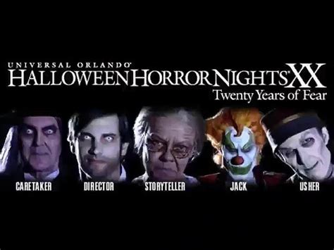 Halloween Horror Nights Twenty Years Of Fear Halloween Horror Nights