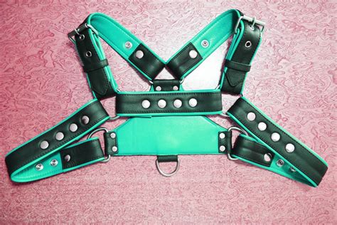 Body Harness Men Leather Harness Bdsm Harness Leather Etsy