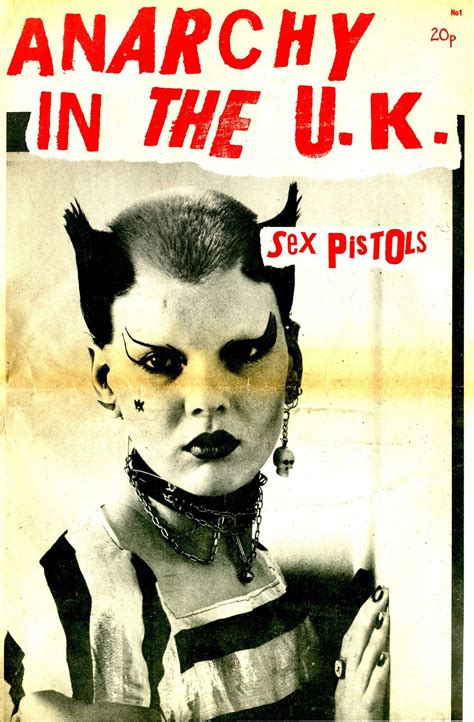 Anarchy In The Uk Issue 1 1976 Punk Poster Punk Design Punk