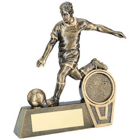 Resin Male Football Award Jem Trophies