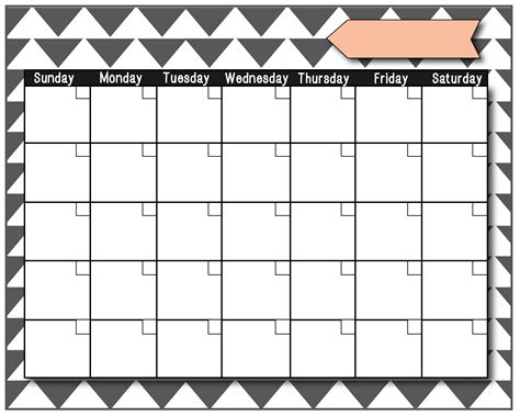 Printable Blank Calendar With Notes Ad Has The Best