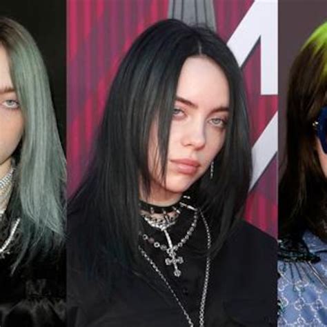 Billie Eilishs Best Hair Colors Over The Years