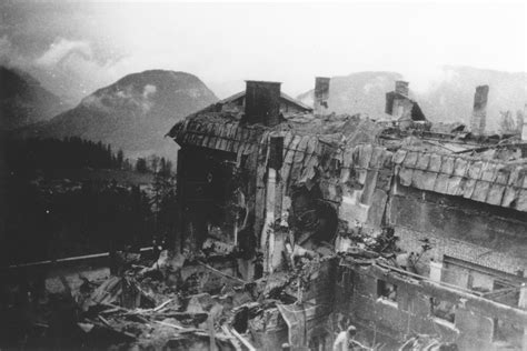 The Ruins Of The Berghof Hitlers Mountain Retreat In The Bavarian