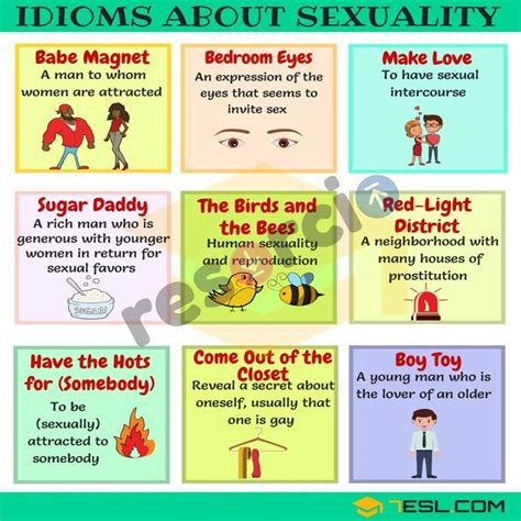 Idioms About Sexuality