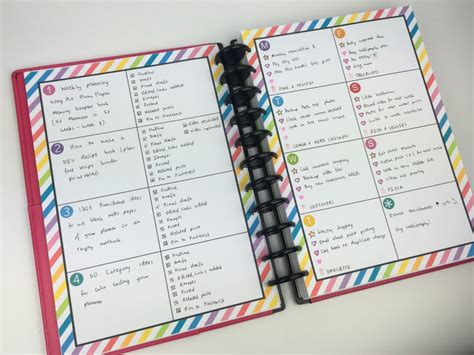 Making A Diy Printable Planner With A Flexible Layout 52 Planners In