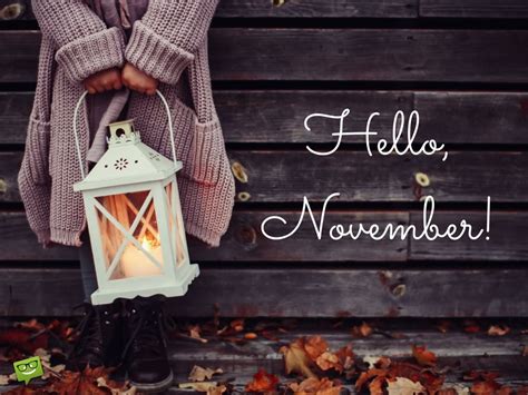 Hello November Quotes For The Month Of Gratitude