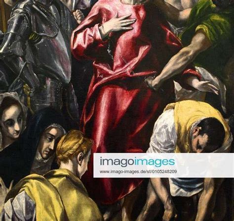 The Disrobing Of Christ 1580 1585 Oil On Canvas El Greco Alte