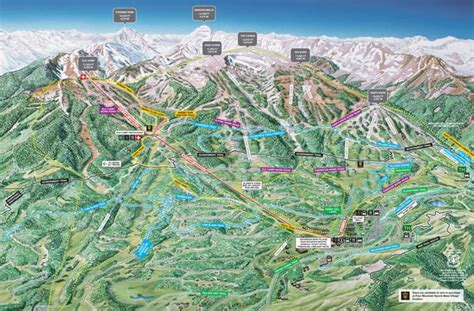 Snowmass Trail Map Interactive Trail Maps Aspen Snowmass