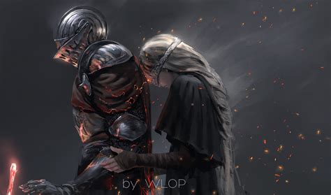 Knight Princess Fantasy Art Digital Art Dark Souls Iii