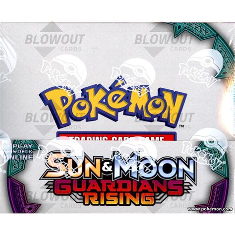 Pokemon Sun Moon Guardians Rising Theme Deck Box