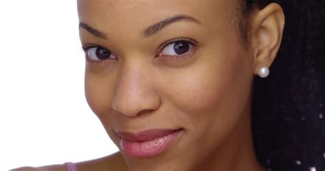 Closeup Of Black Woman Smiling Stock Footage Video 100 Royalty Free 7000741 Shutterstock