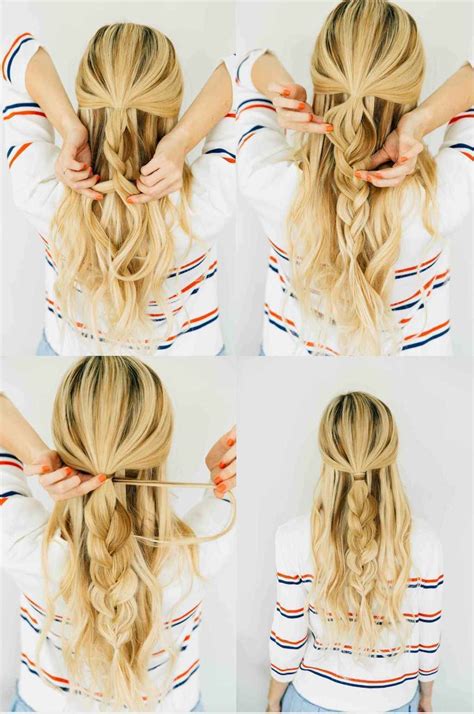 22 Easy 5 Minute Hairstyles For Long Hair Hairstyle Catalog