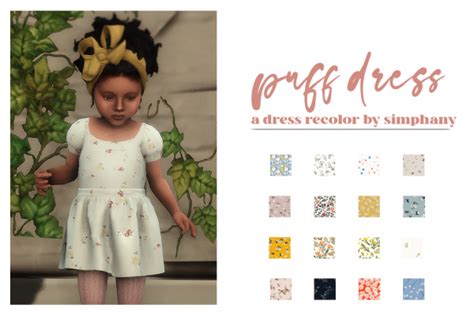 Puff Sleeve Top And Skirt Puff Dress Flower Girl Dresses Girls