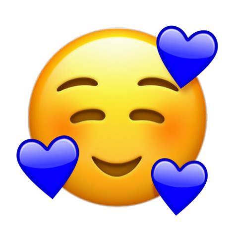 Blue Emojis Meme Emotes Emojipng