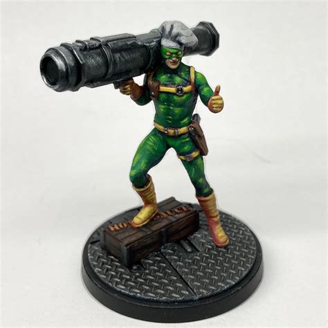 Finished Up Bob Agent Of Hydra For Marvel Crisis Protocol R