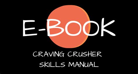 Craving Crusher Skills Manual Sugarx Global