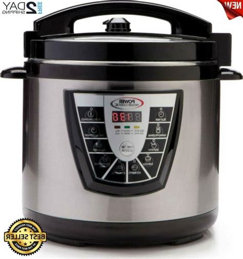 pressure cooker xl power qt slow tight air lid crock canning pressurecookerguide pot quart kitchen