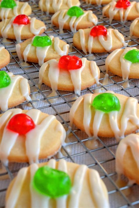 Learn how to make cookies from gingerbread to spice with betty's best scratch christmas cookie recipes. Old Fashioned Christmas Cherry Cookies - Lord Byron's ...