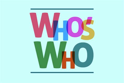 Who’s Who – The Jacket Journal