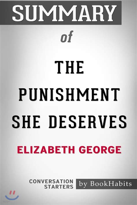 Summary Of The Punishment She Deserves By Elizabeth George
