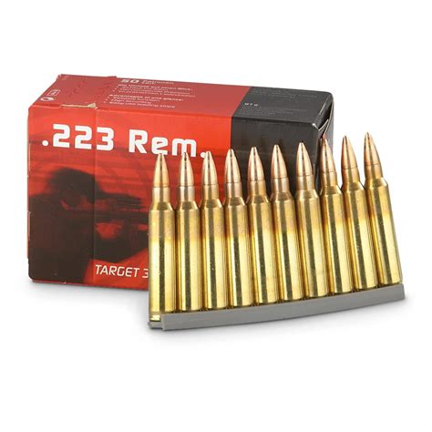 Geco 223 Fmj 55 Grain 250 Rounds 300805 223 Remington Ammo At