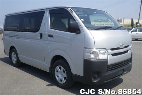 2016 Toyota Hiace Silver For Sale Stock No 86854 Japanese Used