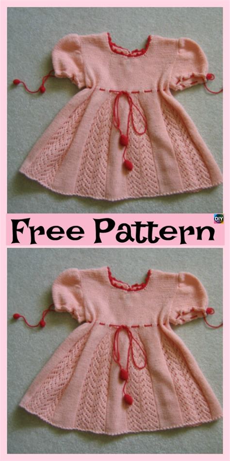 10 Most Unique Knitting Baby Dress Free Patterns Diy 4 Ever