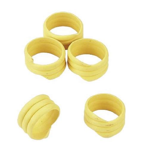 Chicken Rings Yellow 20 Piece Pack