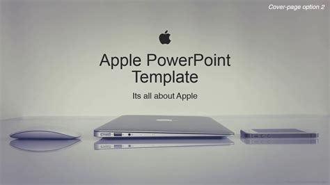 Apple Corporate Powerpoint Template As Envisioned By Our Designers