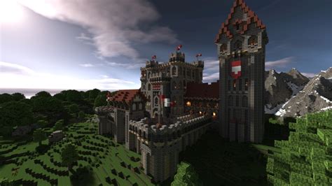 Hillside Castle Minecraft Map