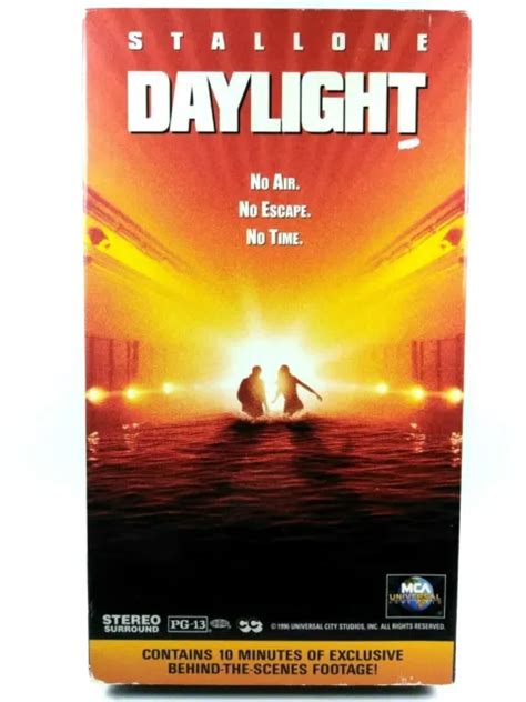 Daylight Vhs 1996 Sylvester Stallone Viggo Mortensen Jay O