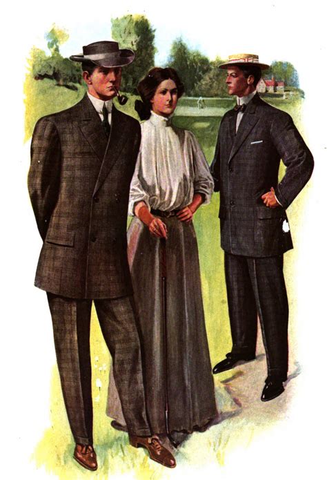 1900s Mens Suits Frock Cutaway History