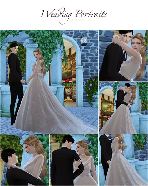🌺 Wedding Project Re Edit Poses Sets 🌺 Notes • 4 Sets Of Poses