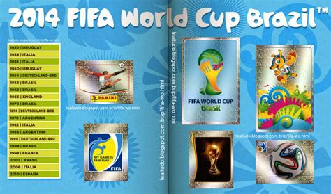 Album Page 1 Fifa World Cup Brazil 2014 Live Copa Do Mundo Sticker