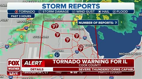 Videos Show Tornadoes Marching Across Northern Illinois Chicago Metro