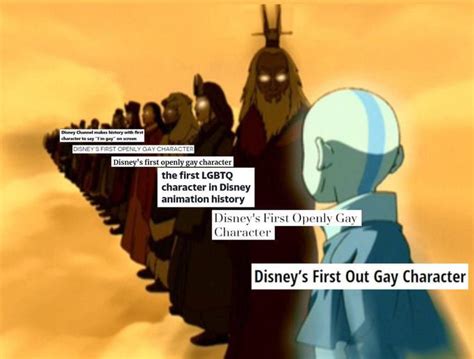 Everytime Disney Introduce A New First Gay Character 9gag