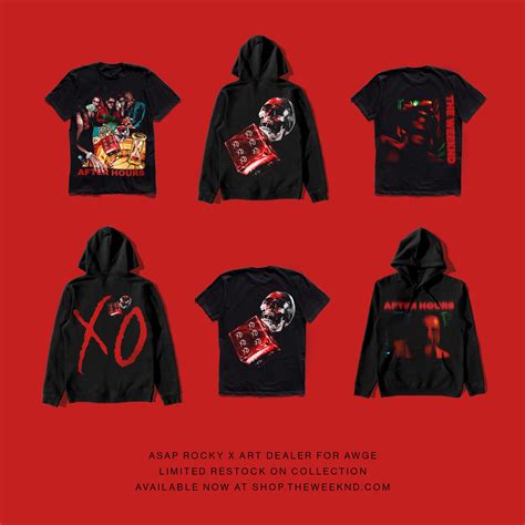 The Weeknd New Merch Available Now
