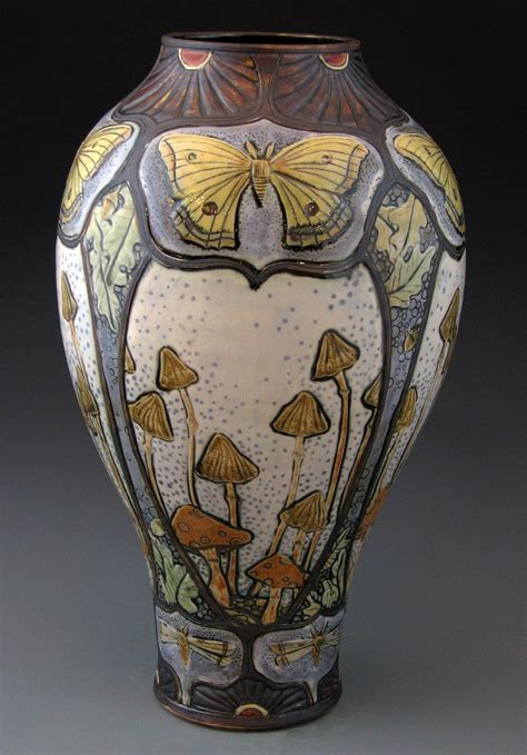 Calm Water Designs Stephanie Young Pottery Art Art Nouveau Design