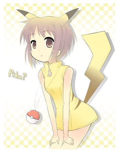 Human Pikachu Girl Pikachu Human Form Girl Name Pi