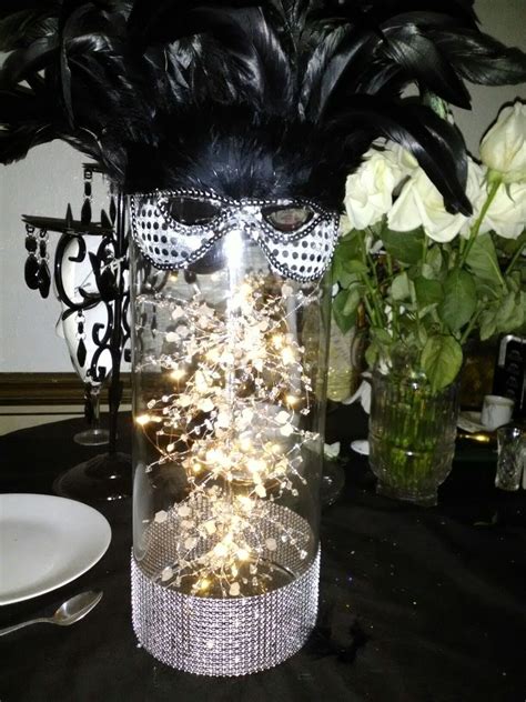 masquerade ball centerpieces