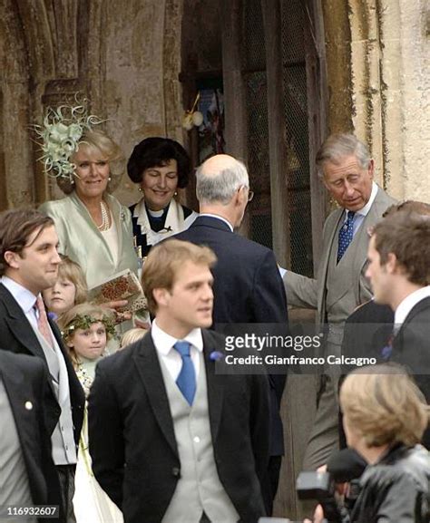 Laura Parker Bowles And Harry Lopes Wedding Outside Arrivals Photos And