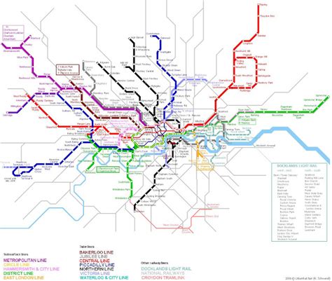 London Underground Map Pictures