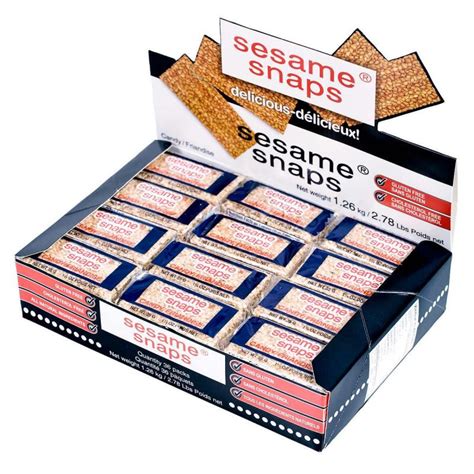 Sesame Snaps Candy 36 X 35 G Deliver Grocery Online Dg 9354 2793