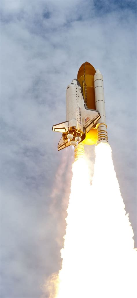 Space Shuttle Atlantis Liftoff Mission Rocket Tecno Phantom 9 Hd