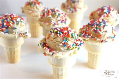 Ice Cream Cone Cookies With Sprinkles Createdbydiane Created By Diane