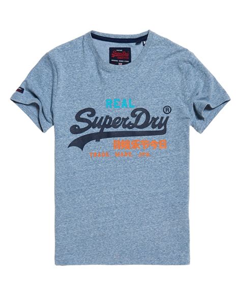 Superdry Vintage Logo Tri Colour T Shirt T Shirts Voor Heren