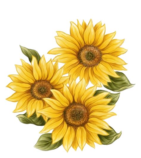 Sunflower Clipart Svg 92 Dxf Include Riset