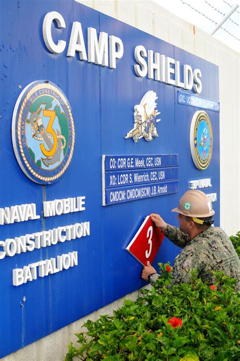 Nmcb 5 Turns Over Camp Shields To Nmcb 3 Seabee Magazine News