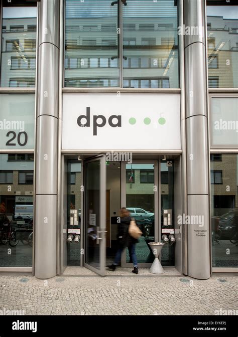 The Building That Houses The Central Editorial Offices Of Dpa Deutsche