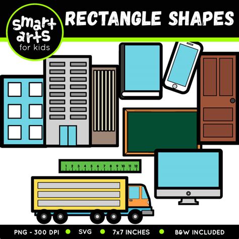 Rectangle Objects Pictures Clipart